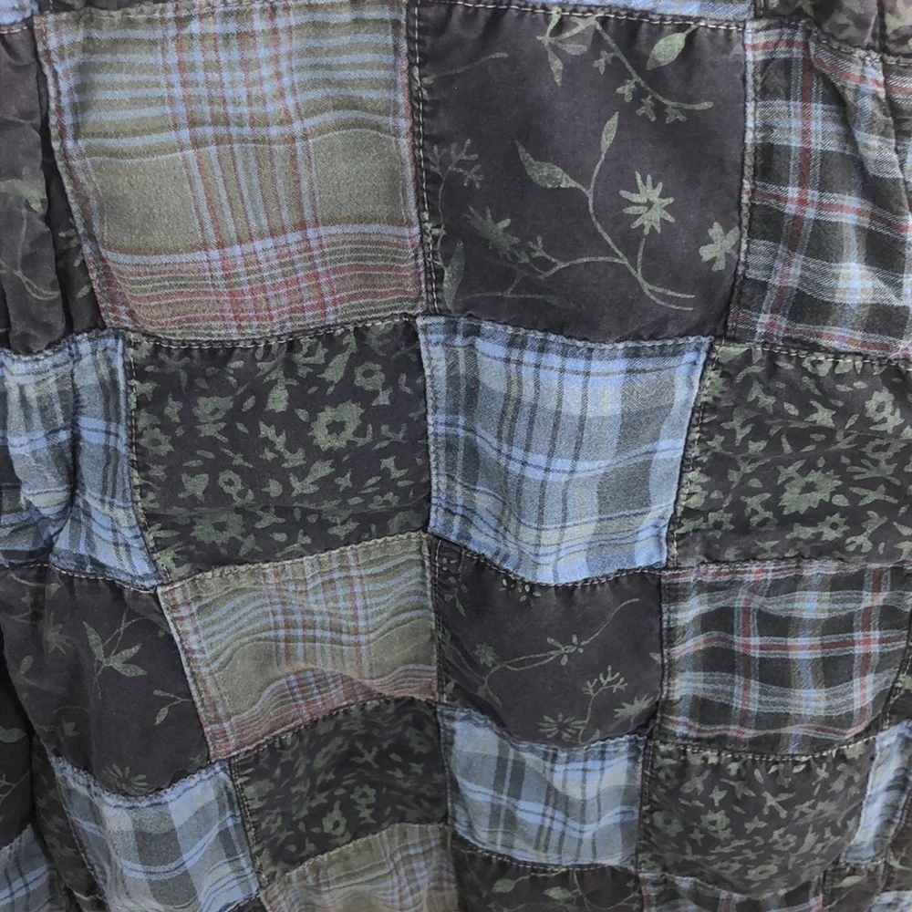 J. Crew Blue & Green Patchwork Field Shorts Size 36W